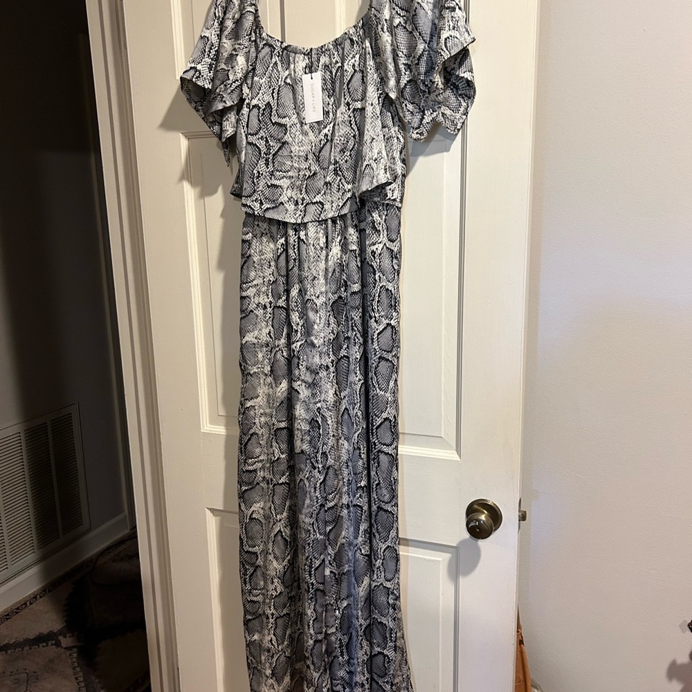 Sugar lips jumpsuit. Animal print. new with tags
